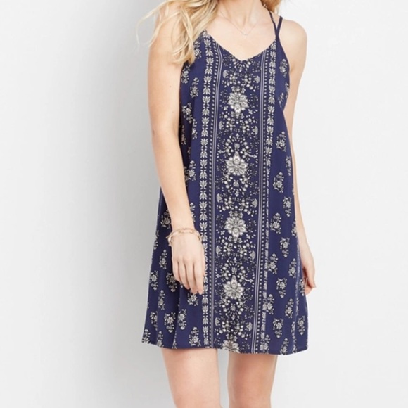 Maurices Dresses & Skirts - Maurice’s women’s woven bandanna spaghetti strap tank dress size XL